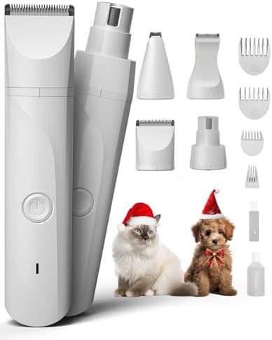 Gray four in one pet paw trimmer