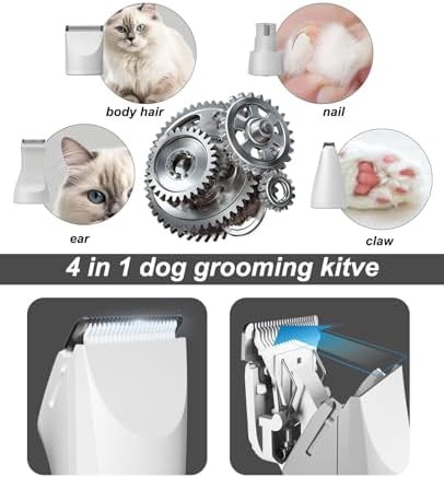 Gray four in one pet paw trimmer — photo 5