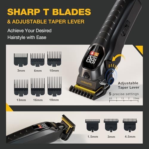 Wireless hair and beard trimming set — photo 3
