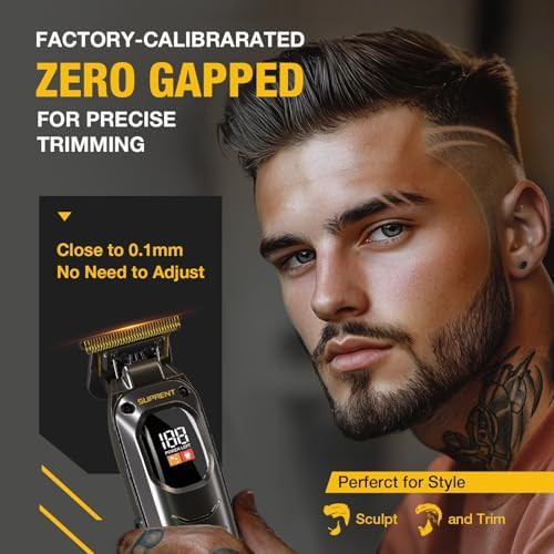 Wireless hair and beard trimming set — photo 4