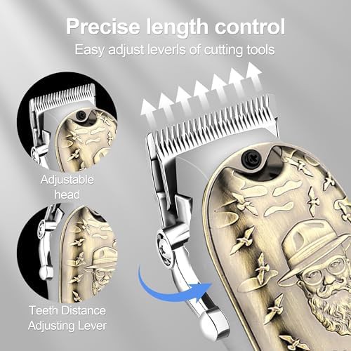 All Metal Cordless Clipper and Trimmer Set — photo 4