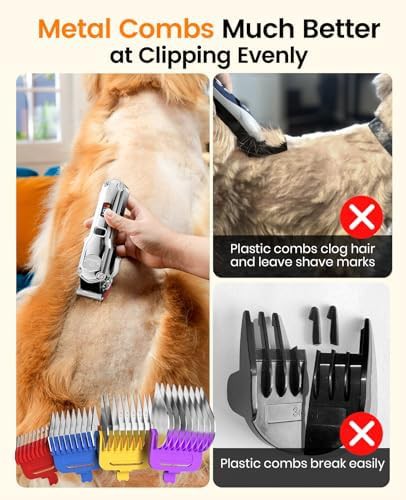 Professional All Metal Cordless Pet Clippers — photo 3