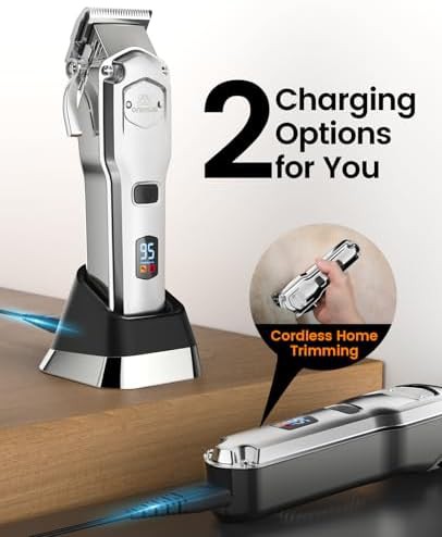 Professional All Metal Cordless Pet Clippers — photo 4