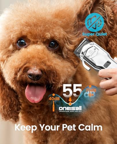 Professional All Metal Cordless Pet Clippers — photo 5