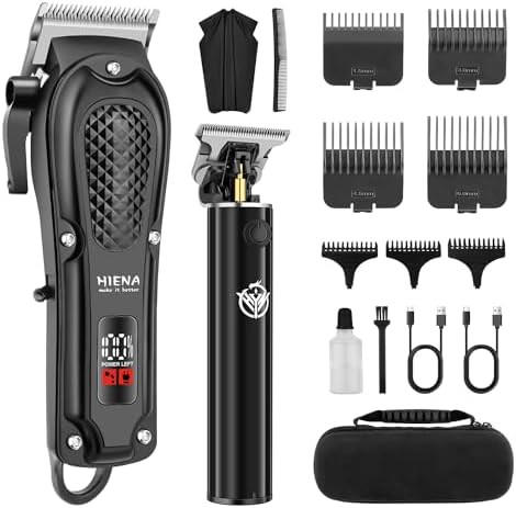 Black Barber Kit with LED Display