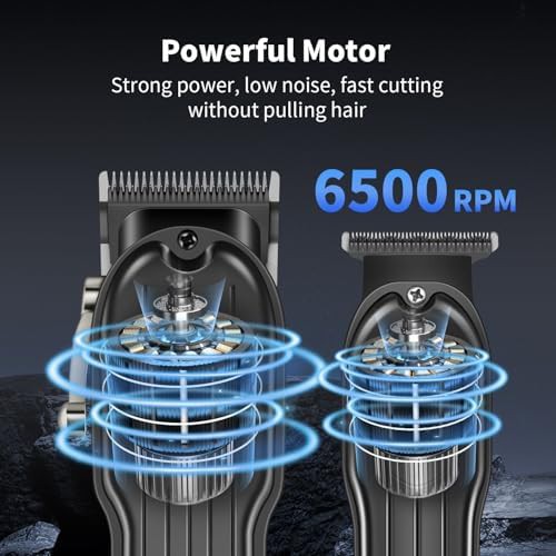 Rechargeable Barber Clippers with LCD — photo 3