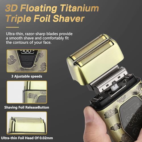 T-Blade Barber Clippers and Trimmers Set — photo 3