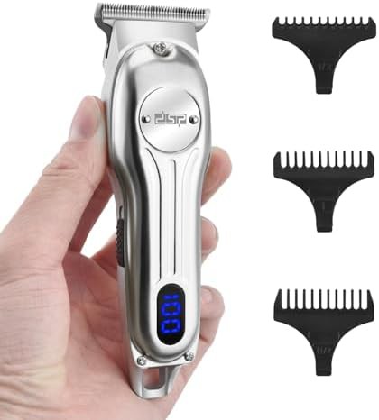 Cordless Beard Trimmer with LED Display