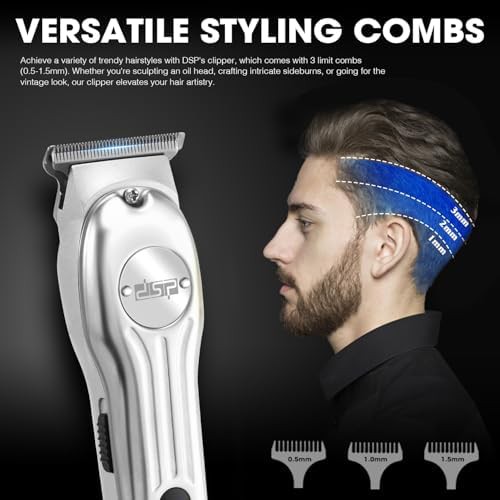 Cordless Beard Trimmer with LED Display — photo 4