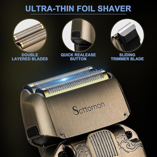 Adjustable blade shaver and trimmer kit — photo 5