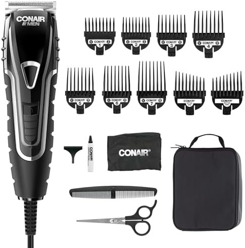 Barber Haircut Clippers with Adjustable Blades