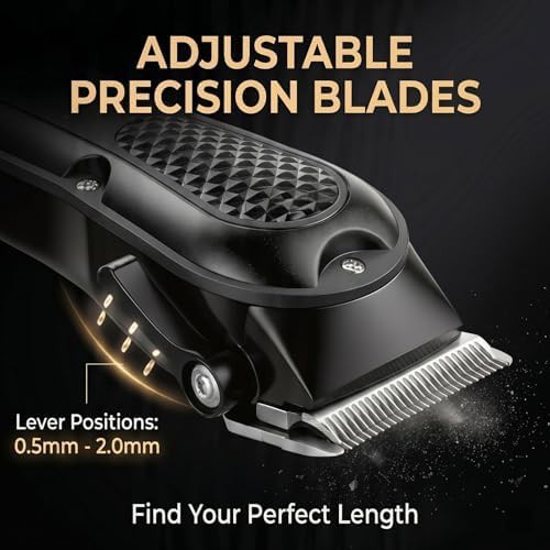 Professional Cordless Clipper with Adjustable Blades — photo 3