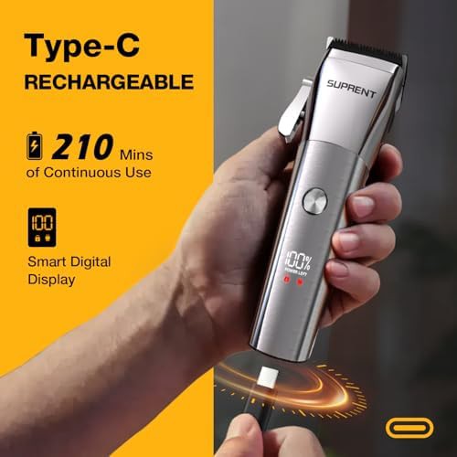 Waterproof low noise family hair clippers — photo 5
