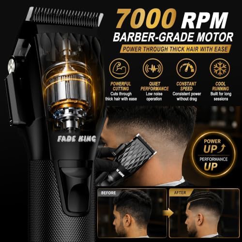 High speed barber clipper and trimmer — photo 3