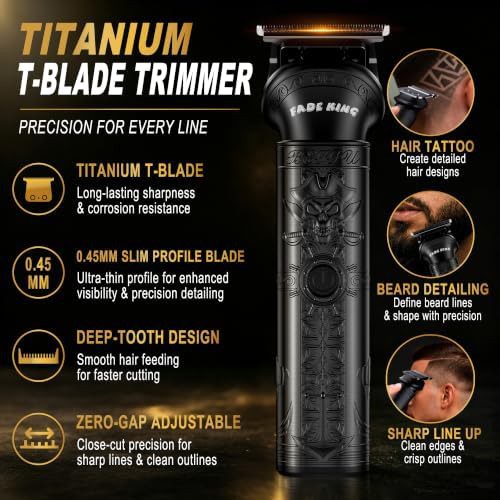 High speed barber clipper and trimmer — photo 4