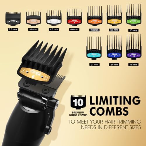 Professional Cordless Clipper with Ceramic Blade — photo 3