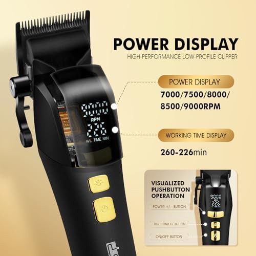 Professional Cordless Clipper with Ceramic Blade — photo 5