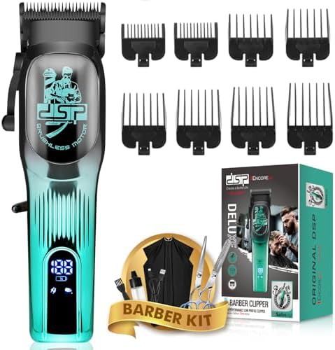 Brushless Motor Clipper with Green Finish