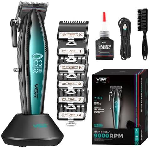 Fresh Fade Clipper with 9000 RPM Motor