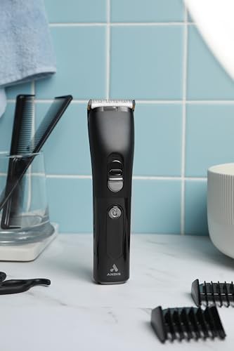 Black Cordless Clipper with Ceramic Blade and LED — photo 4