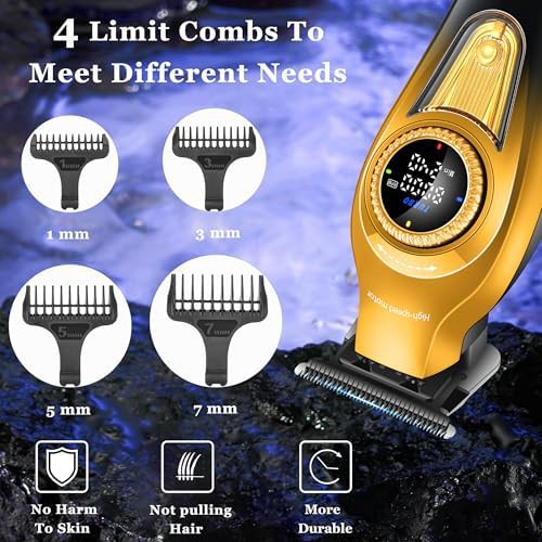 Professional Cordless Hair Trimmer with DLC T-Blade — photo 3
