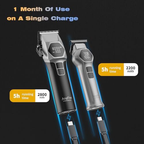 Brushless motor clippers with steel blades — photo 5