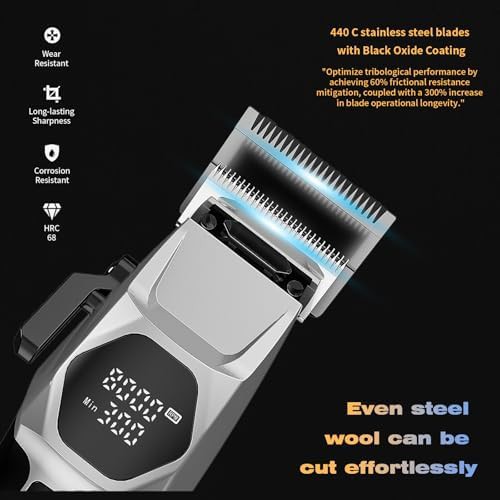 Five speed cordless black oxide clippers — photo 3