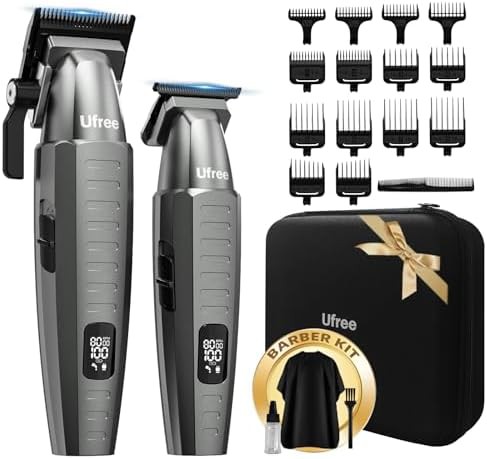 Professional Clipper Set with DLC Coated Blades