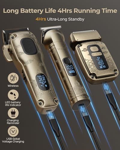 Versatile Beard Trimmer and Foil Shaver Set — photo 5
