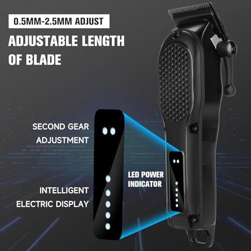 Professional Cordless Hair Clipper and Trimmer Set — photo 4