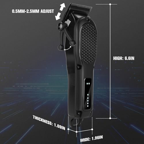 Professional Cordless Hair Clipper and Trimmer Set — photo 5