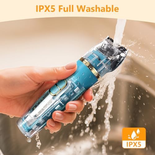 Titanium Blade Waterproof Pet Grooming Clipper — photo 4