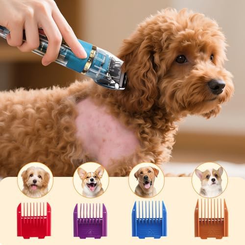 Titanium Blade Waterproof Pet Grooming Clipper — photo 5