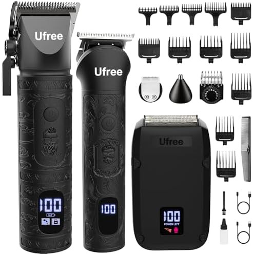 Stainless Steel Three in One Grooming Kit