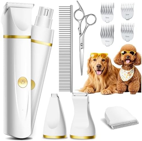 Ceramic blade pet grooming kit