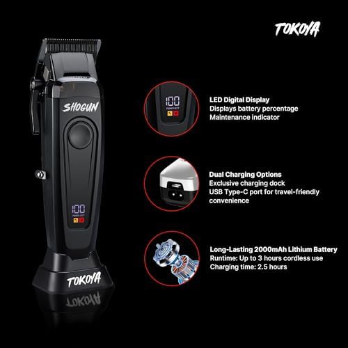 Shogun professional clipper with brushless motor — photo 4