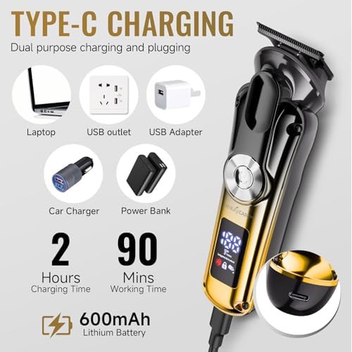 Zero gapped T-blade beard and hair trimmer — photo 4