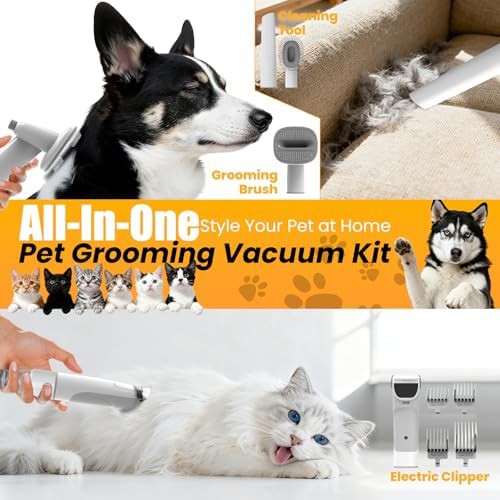 All in One Pet Grooming Vacuum Kit — photo 3