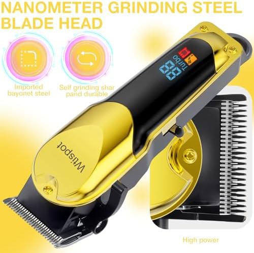 LED display cordless three piece grooming kit — photo 4