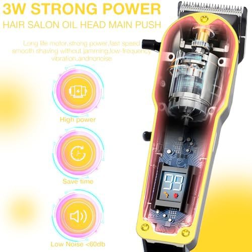 LED display cordless three piece grooming kit — photo 5