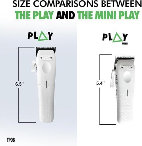Mini play black and white cordless clippers — photo 3