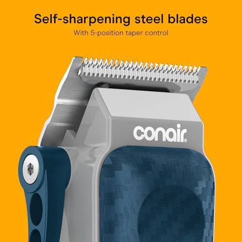 Rechargeable Hair Clippers with Color Coded Combs — photo 5