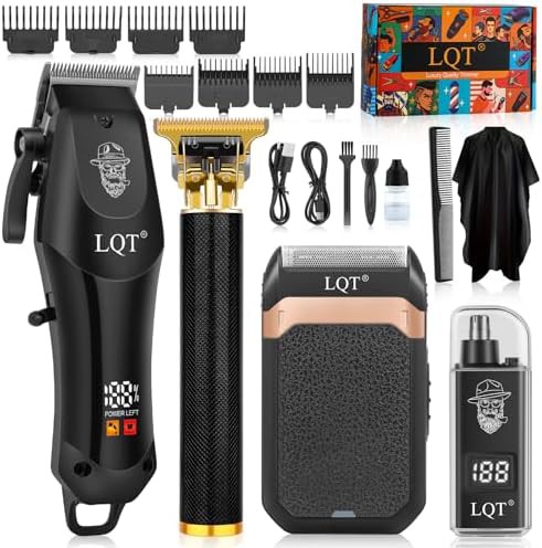 Four Piece Cordless Home Barber Kit
