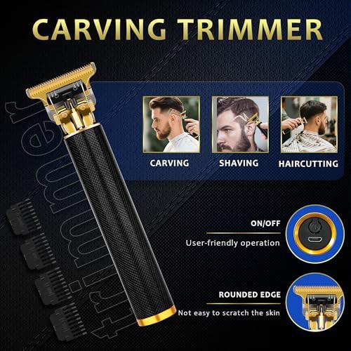 Four Piece Cordless Home Barber Kit — photo 4