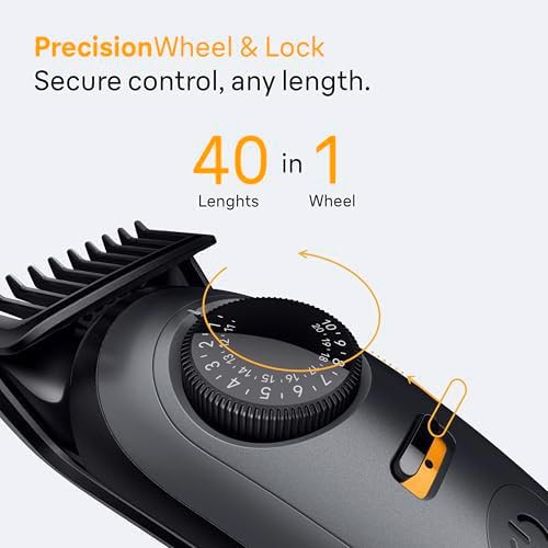 Cordless trimmer and shaver with smooth shave head — photo 4
