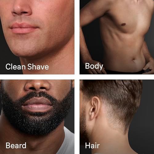 Electric beard trimmer with nose and ear attachment — photo 3