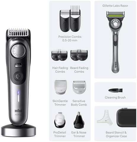 Professional electric beard trimmer and hair clipper — photo 3