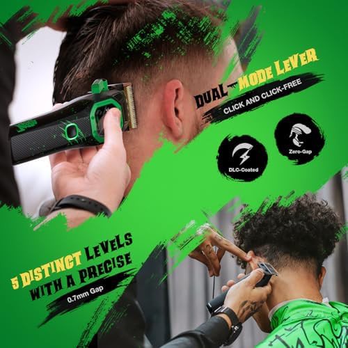 Fangs vector motor black barber clippers — photo 5