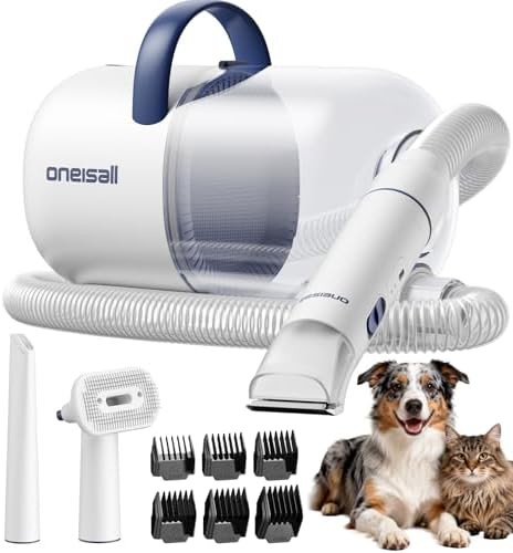 Pet Grooming Vacuum with Four Tools