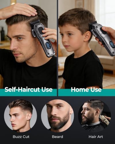 Precision Dual Power Barber Clipper Set — photo 5